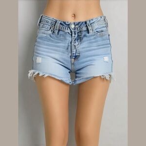 (26”) Silver Short Shorts